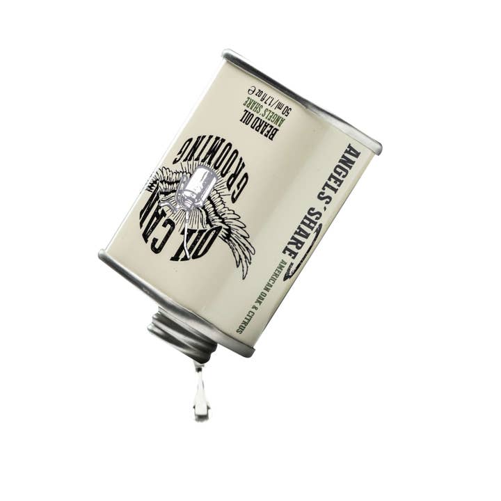 Oil Can Grooming - Wholesale Beard Styling Product - Angels’ Share Beard Oil - 50ml2