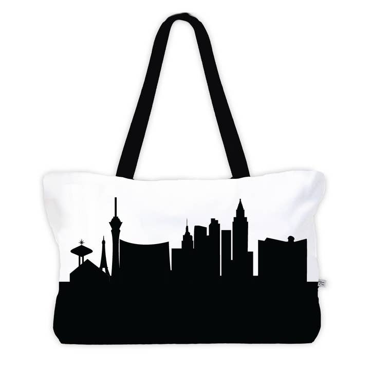 Las Vegas Nevada Skyline Weekender Tote for wholesale by Anne Cate