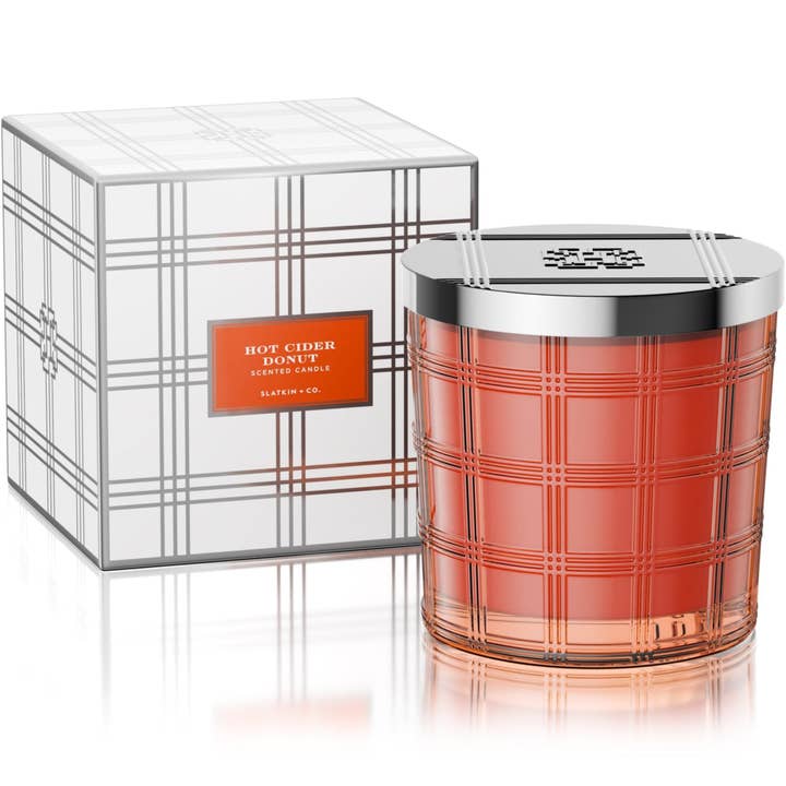 Hot Cider Donut 80 oz. 5-Wick Luxe Candle for wholesale by HomeWorx by Slatkin + Co.