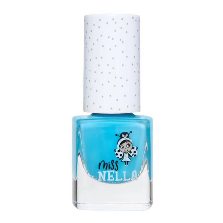 Mermaid Blue Kids Peel Off Odour Free Nail Polish for wholesale by Miss Nella