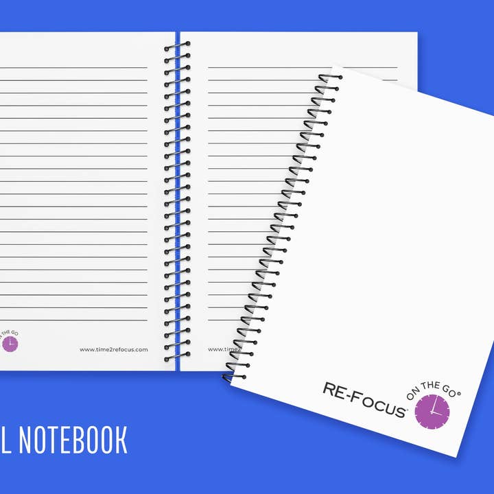 RE-FOCUS THE CREATIVE OFFICE - Wholesale Notebook - RE-FOCUS on the GO Notebooks, ADHD-Informed Design!10