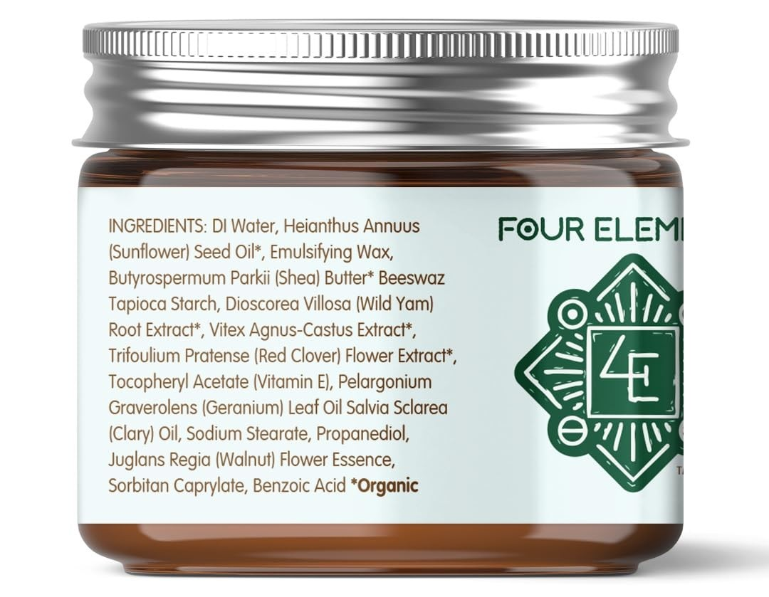 Four Elements Organic Herbals – Engroshandel Plejende salve – *Begrænset Udgave* Wild Yam Fred & Harmoni Creme6