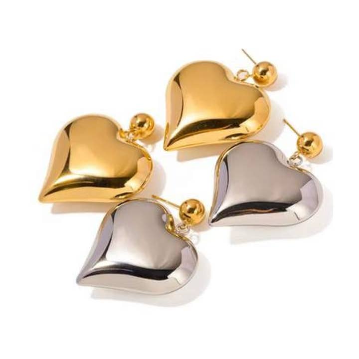 Chunky Love Earrings for wholesale by MacRae & Co