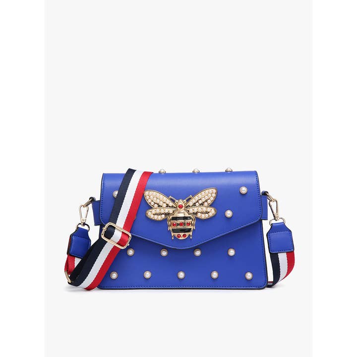 JNC RT (Jen & Co. Outlet) - Wholesale Crossbody Bag - Women's - PP2047 Jillian Jeweled Bee Crossbody0