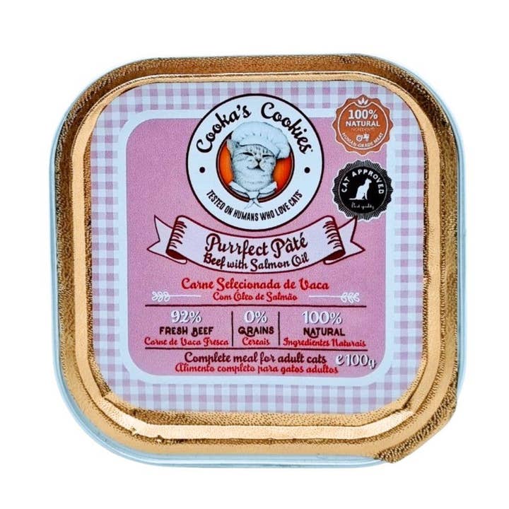 Nötköttspaté för katter för wholesale av Belpharmed bv: Cooka's Cookies & Sensidog