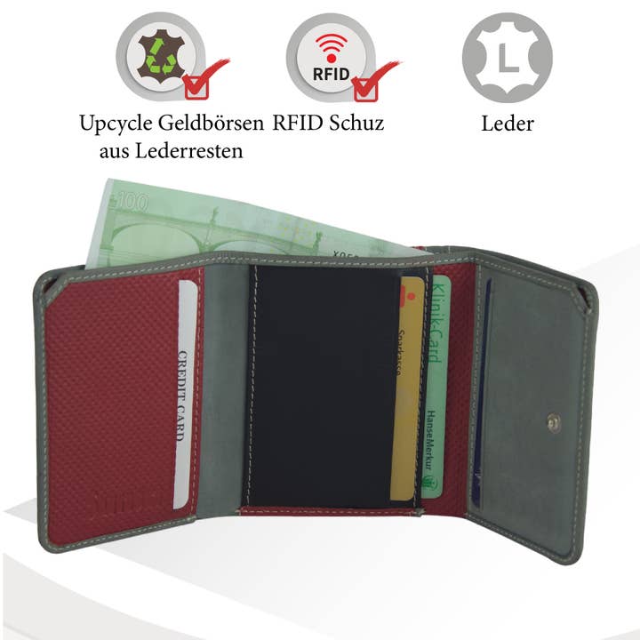 Sunsa - Wholesale Wallet - Women's - Small purse leather wallet. Sustainable wallet (copy)28