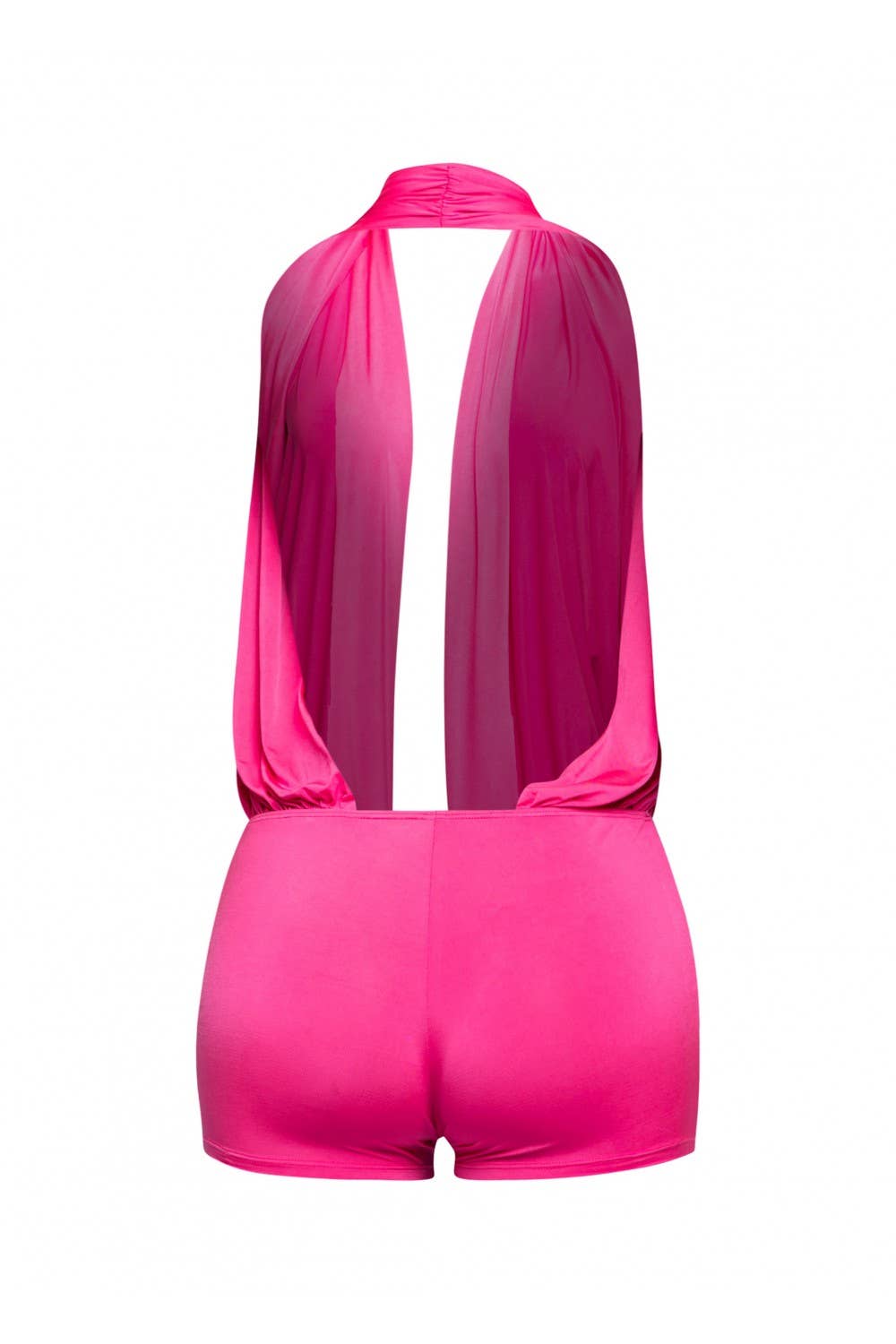 Boswell - Wholesale Romper - Women's - LOW RISE DEEP HALTER NECK ROMPER7