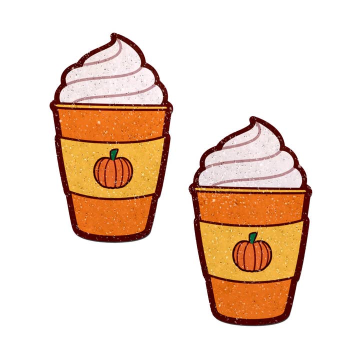 Cubrepezones Pumpkin Spice Latte Breast Empanties de Pastease® para venta al por mayor de Pastease UK