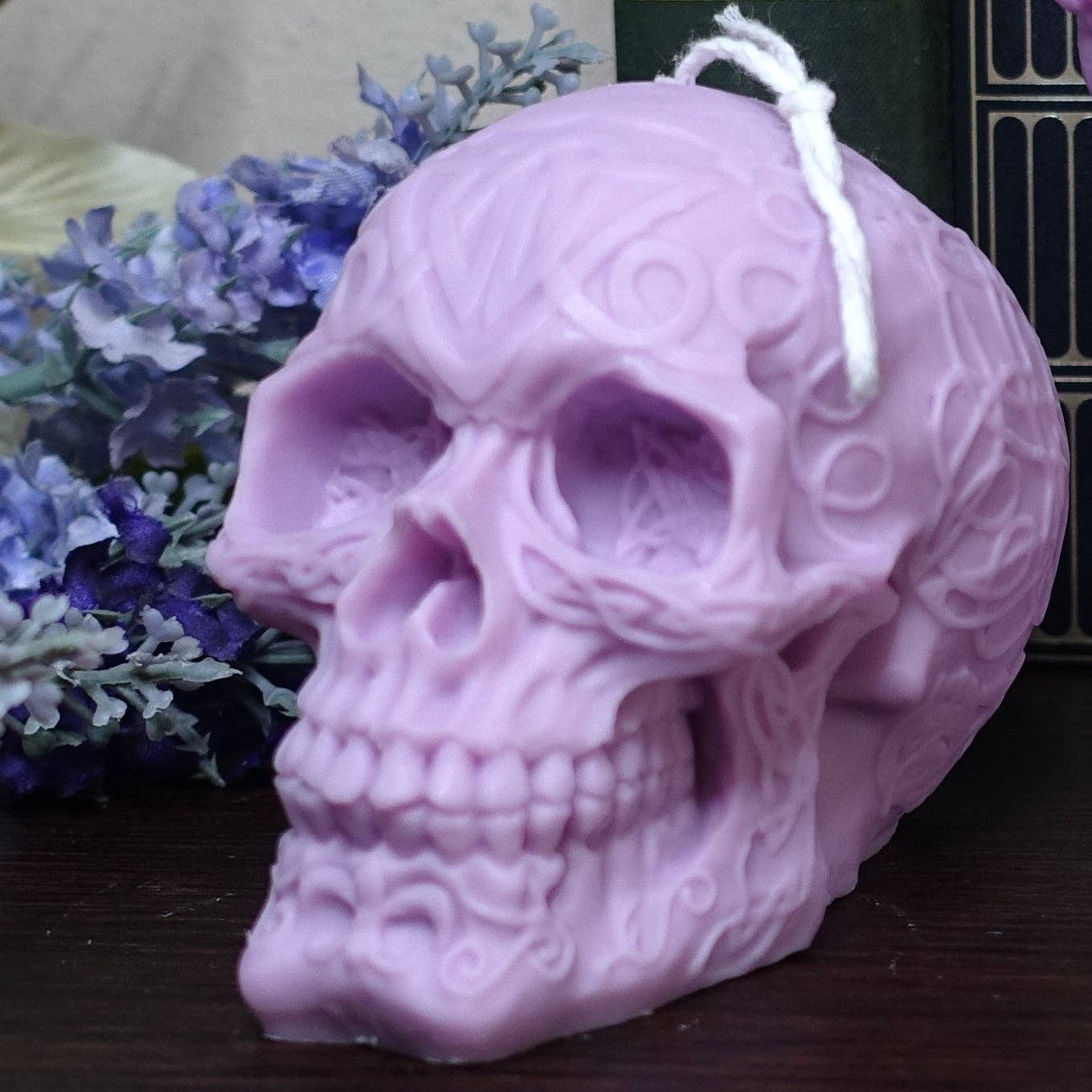 Daemon srls - Vente Bougies originales - TESCHIO - Bougie artisanale parfumée en cire de soja, grande taille3