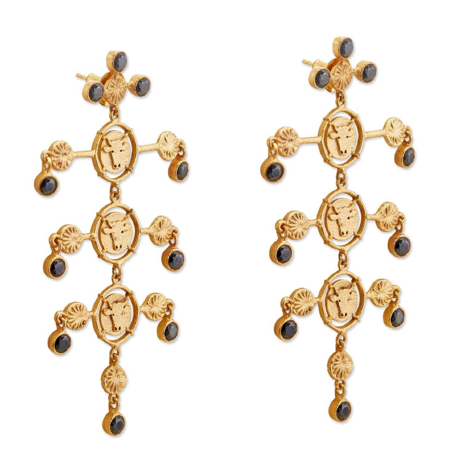 Dhwani Bansal – wholesale Dangle earrings – INKA CHANDELIERS2