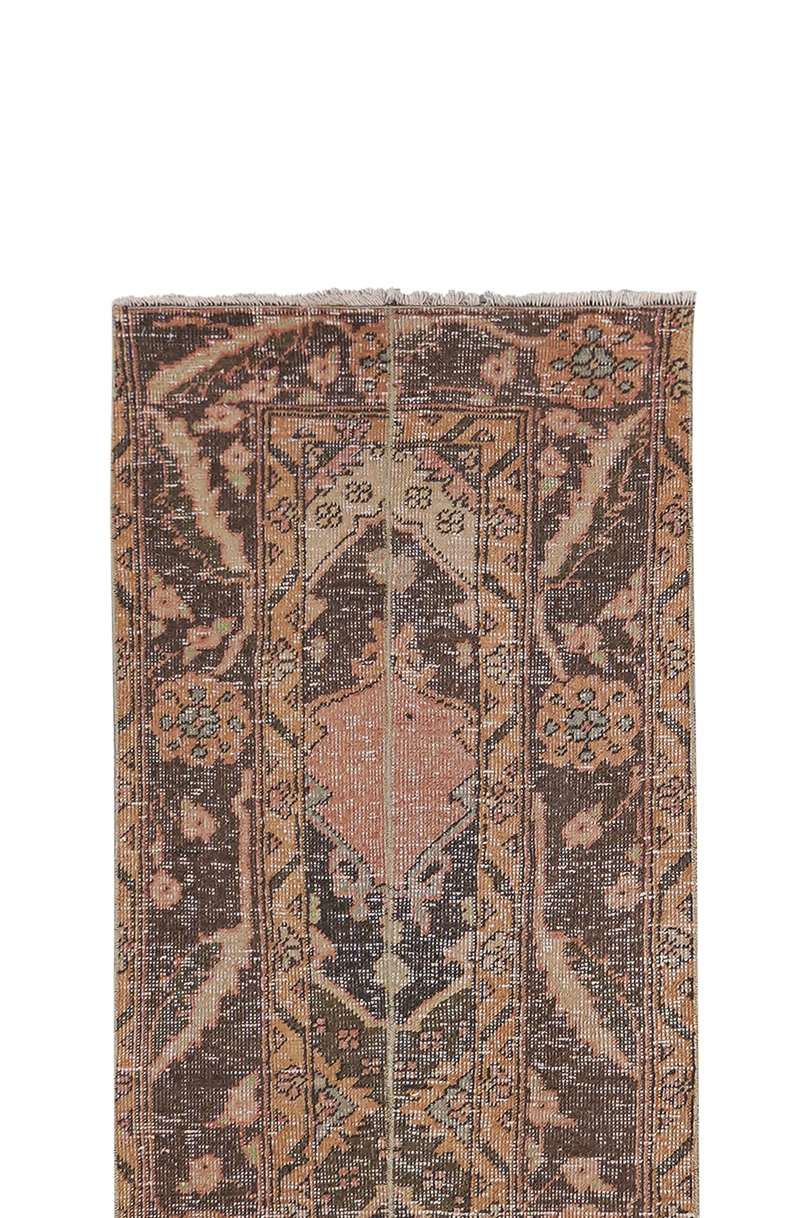 Vintage Pillows Store - Wholesale Runner Rug - 1960s Turkish Oushak Extra Long and Wide Runner - Stair Trea2