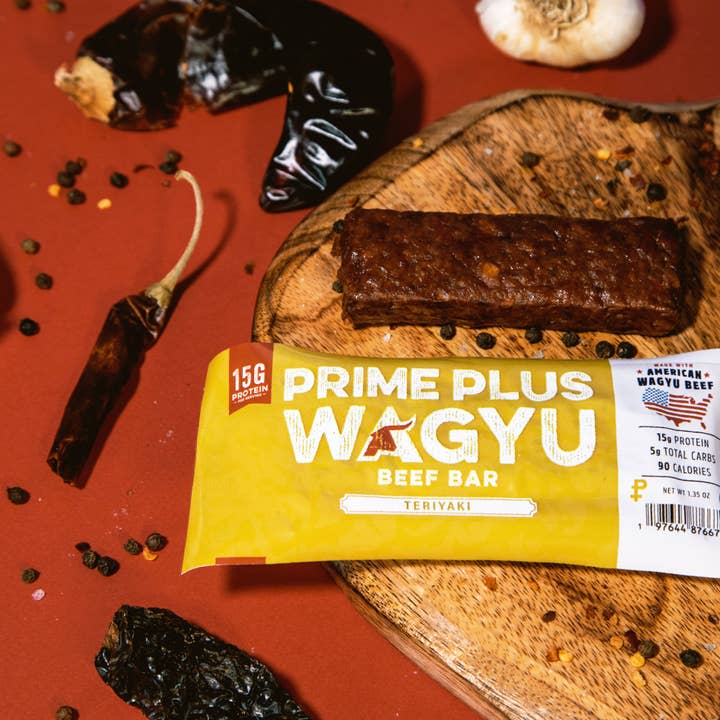 Prime Plus Wagyu - Wholesale Jerky - Prime Plus Wagyu-Teriyaki American Wagyu Master Case