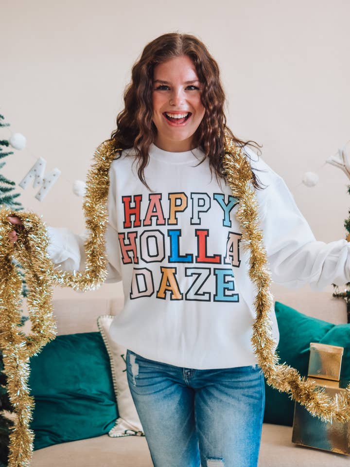 HAPPY HOLLA DAZE for wholesale by Spirit+Tribe