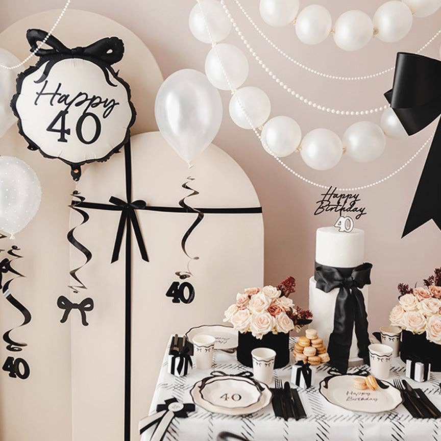 THE BALLOON HUB - Wholesale Balloon - Happy Birthday Milestone Years Round Foil Balloon 18 in. (Choose Year)6