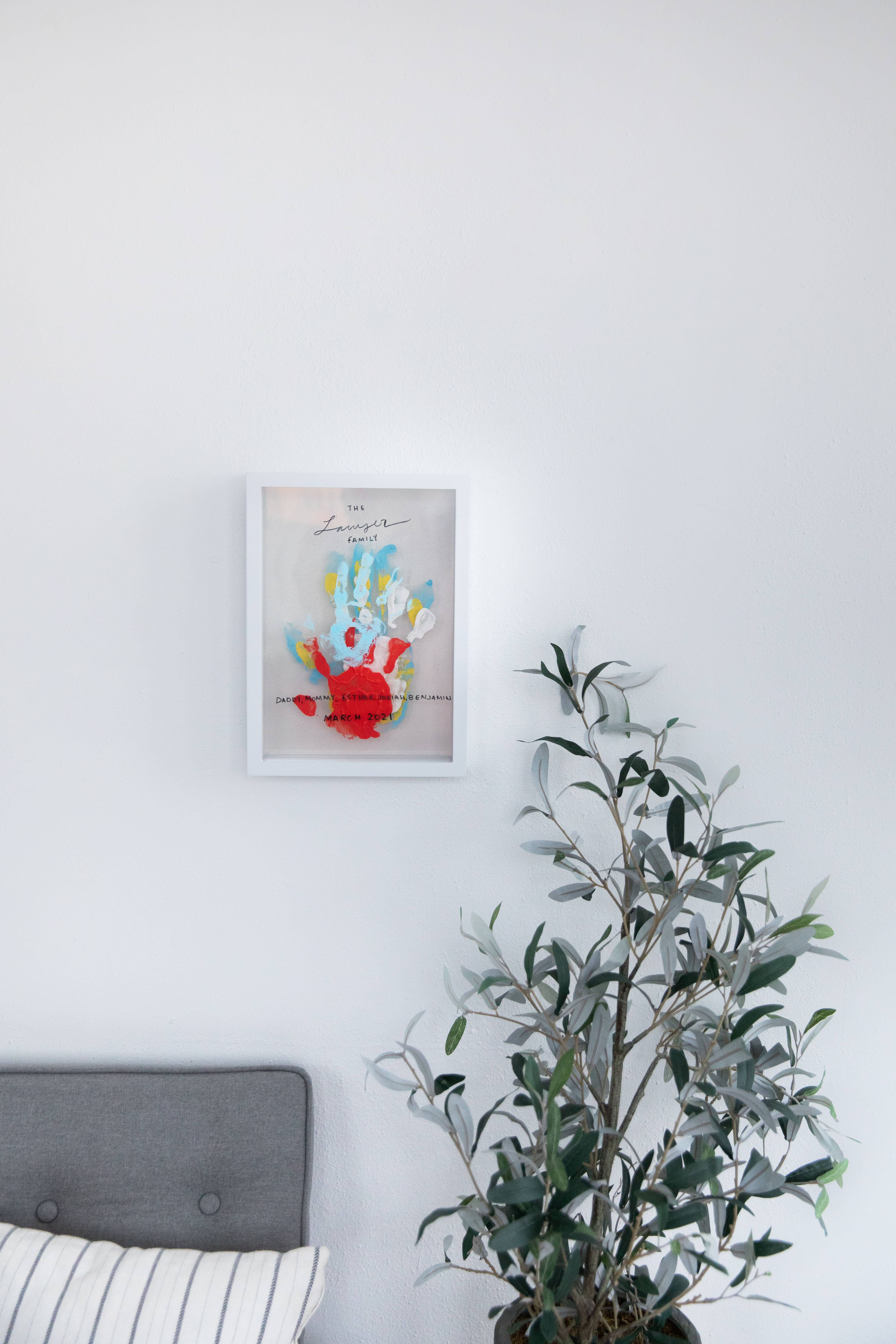 Pearhead - Wholesale Hand & Footprint Kit - Kids & Baby - Clear Family Print Frame and Paint Kit7