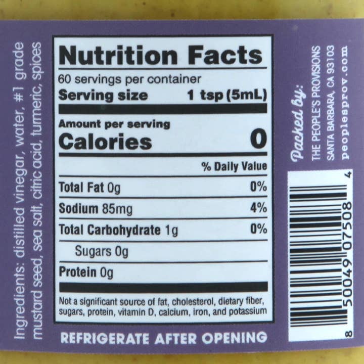 The People's Provisions – wholesale Mustard – Rustic Mustard 9oz2