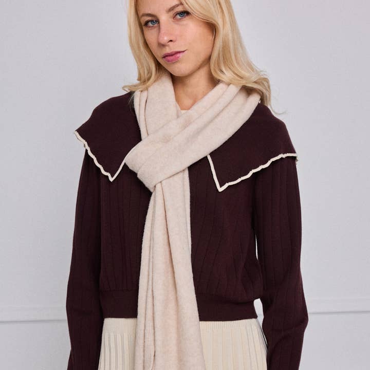 BYREN | ÉLINE L'ATELIER - Wholesale Scarf - Women's - Wool scarf FL201SD4