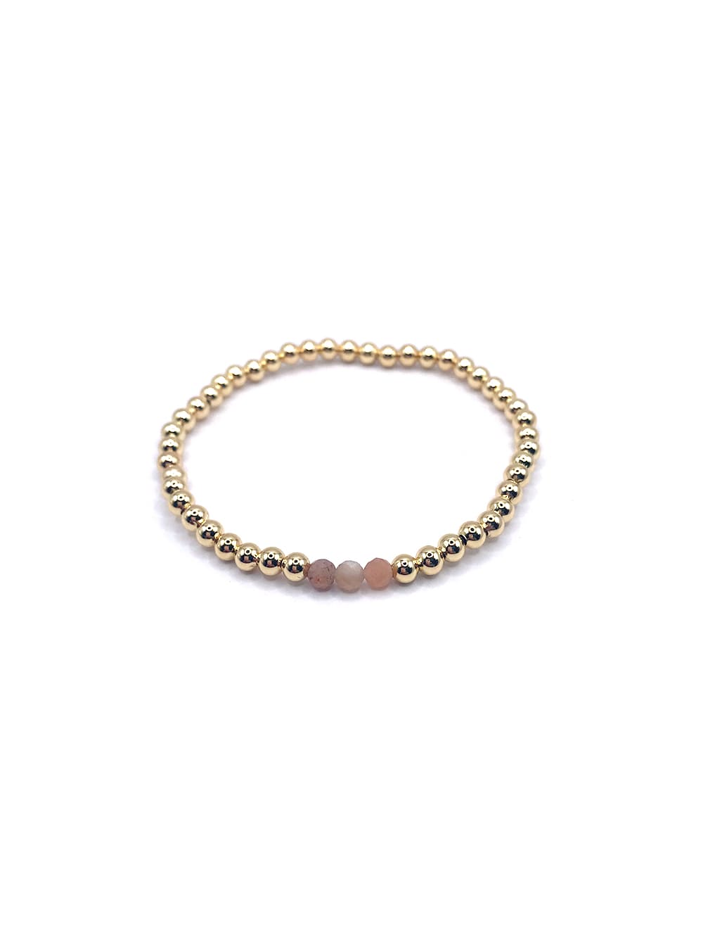 Kaylie Dawn Jewelry - Wholesale Beaded Bracelet - Set of 6: Gemma Gold Filled Stackable Bracelets Made in USA14
