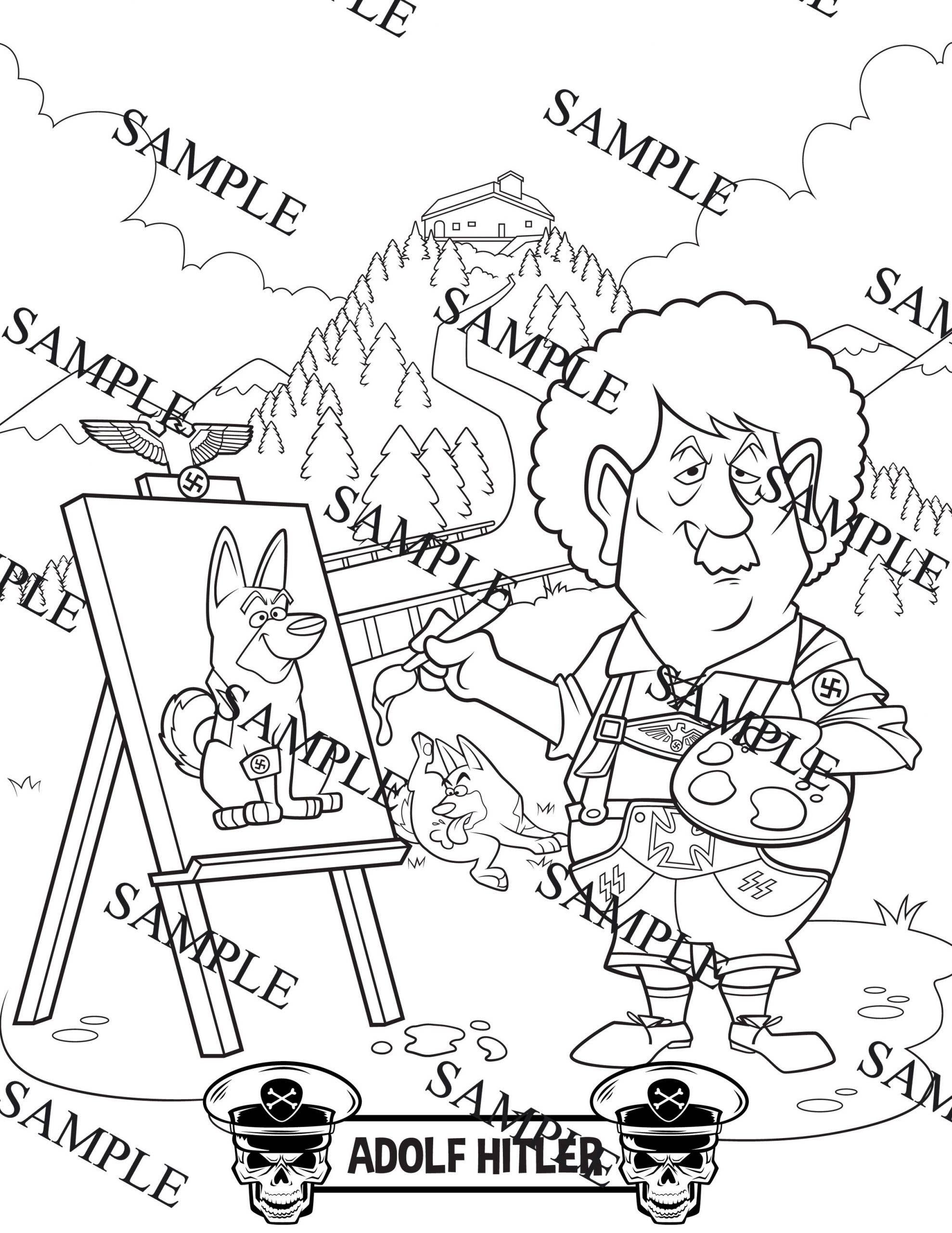 MilkToast Brands – Engroshandel Malebog - Voksen – Glade lille diktatorer malebog3