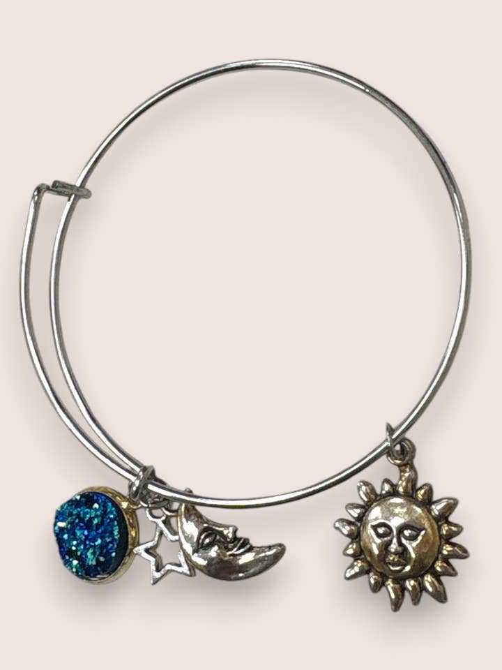 Pulsera de Encanto Místico de Plata para venta al por mayor de Celestial Avenue