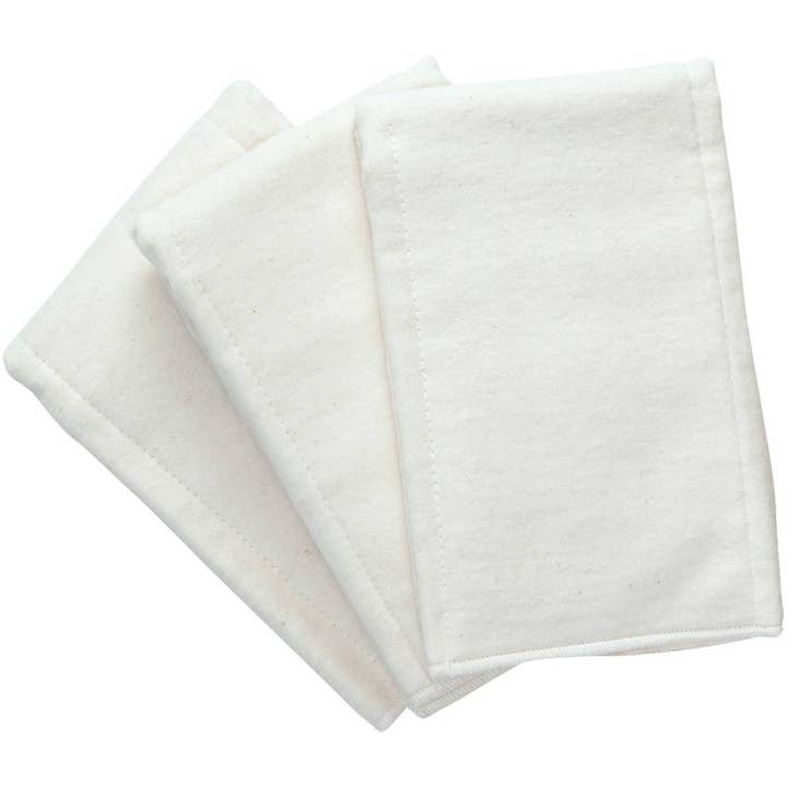 NuAngel - Wholesale Diaper (Cloth) - Baby - 100% Cotton Pre-fold Cloth Diaper - 3 Per Package