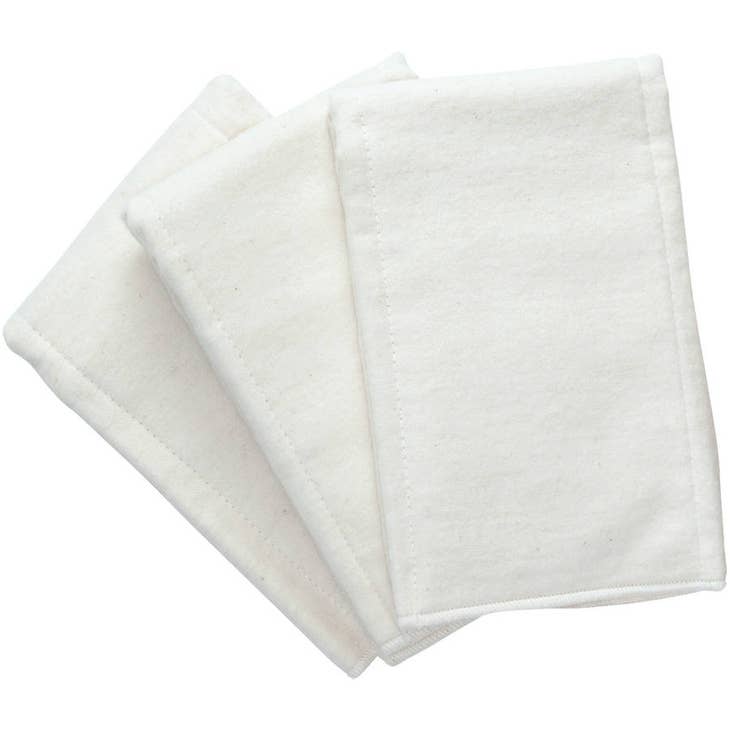 All Natural Cotton Washable Nursing Pads - 4 Per Package – NuAngel, Inc.