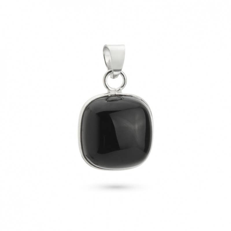 UniArt - Wholesale Individual Charm/Pendant - Silver Pendant with Stone, Basic Cushion Model6