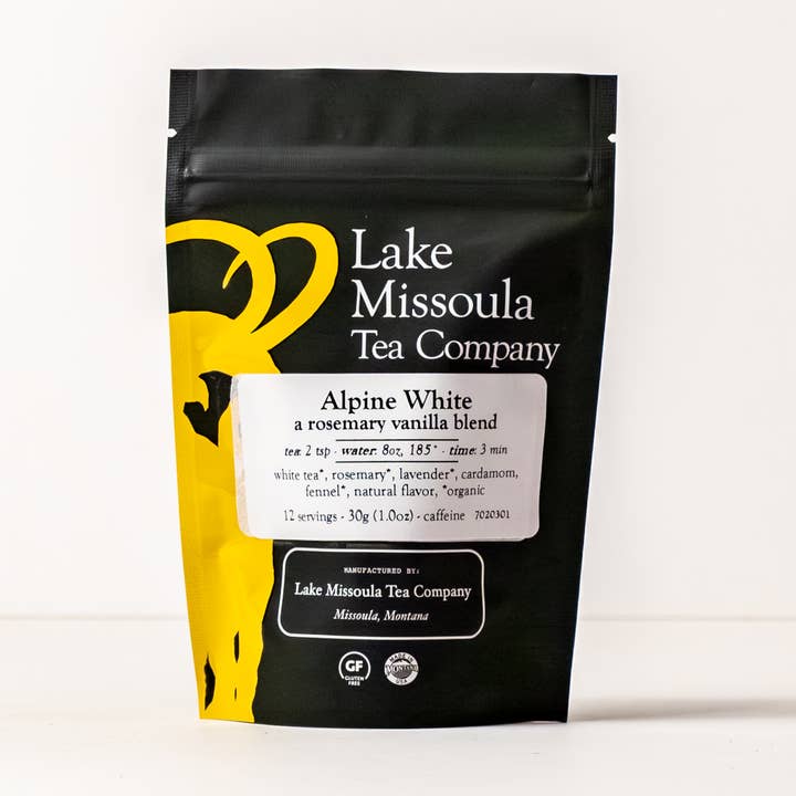 Alpine White for wholesale by Lake Missoula Tea Company