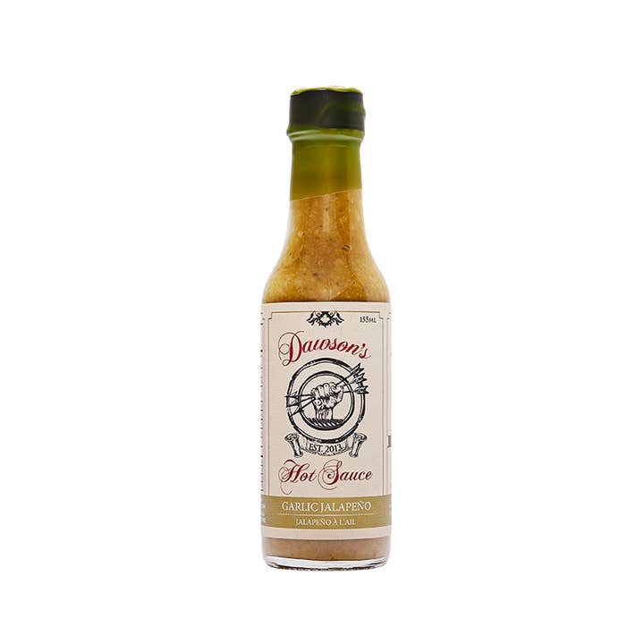 Garlic Jalapeno for wholesale by Dawson's Hot Sauce