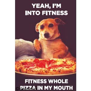 Magnet: Yeah, I'm into fitness. Fitness for wholesale by Ephemera