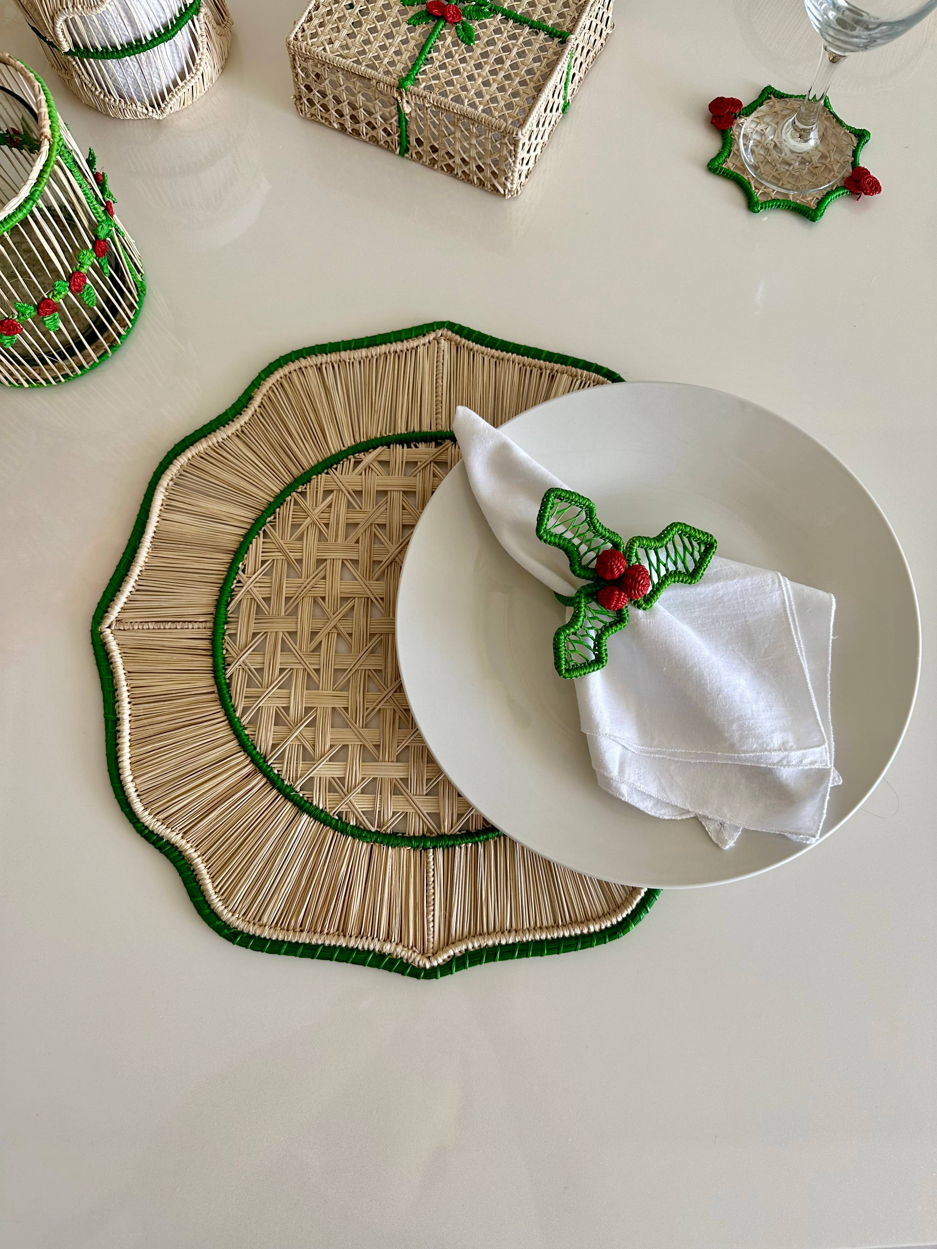 Artett - Wholesale Placemat - Evergreen Iraca Placemat4