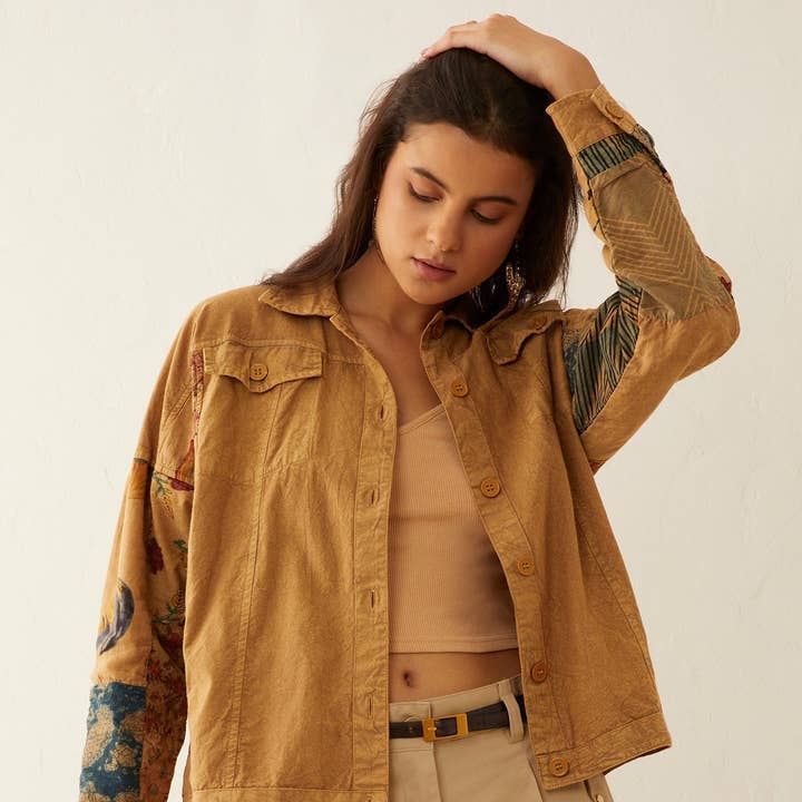 Beth Marie Patchwork Jacket for wholesale by Myra Bag