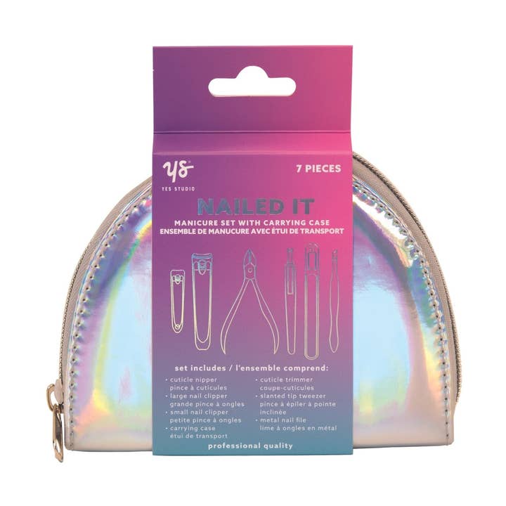 Nailed It - Manicure Set with Carrying Case for wholesale by Yes Studio