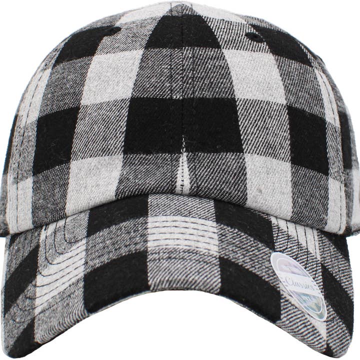 KBETHOS - Vente Casquette de baseball – unisexe - Casquette de baseball à carreaux KBETHOS1