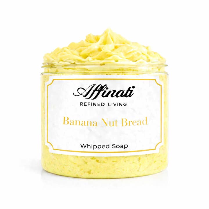 Bananenøddebrød Pisket Sæbe - 20 oz for engroshandel hos Affinati
