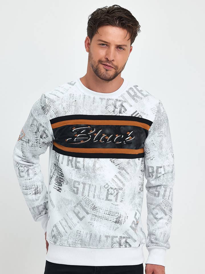 4710 CLUB JU SWEATSHIRT VOOR HEREN voor wholesale door JU GROUP