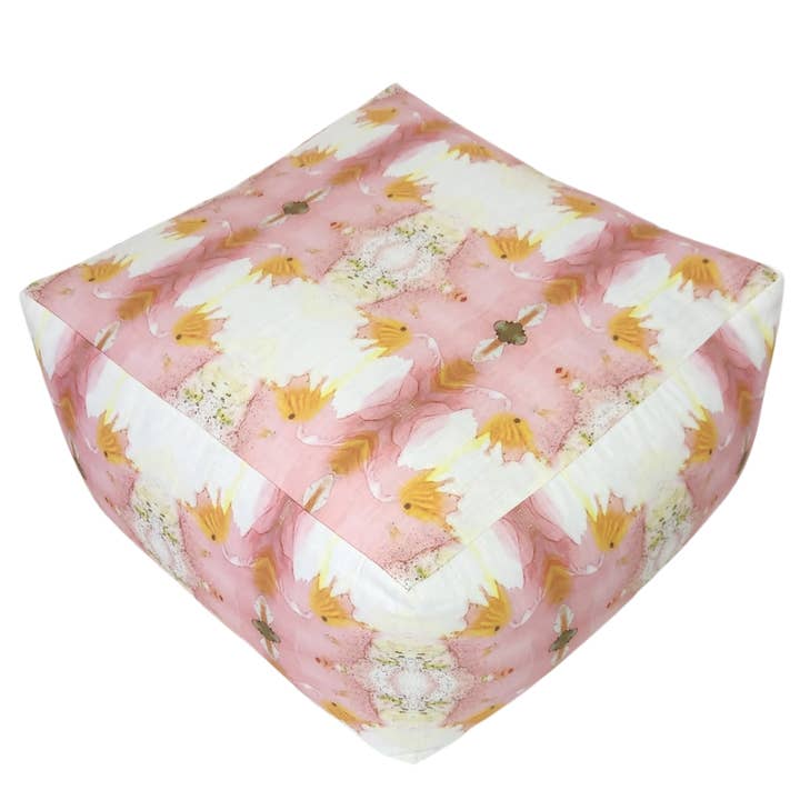 LuxeFoamPouf for wholesale by Windy O'Connor Art & Home