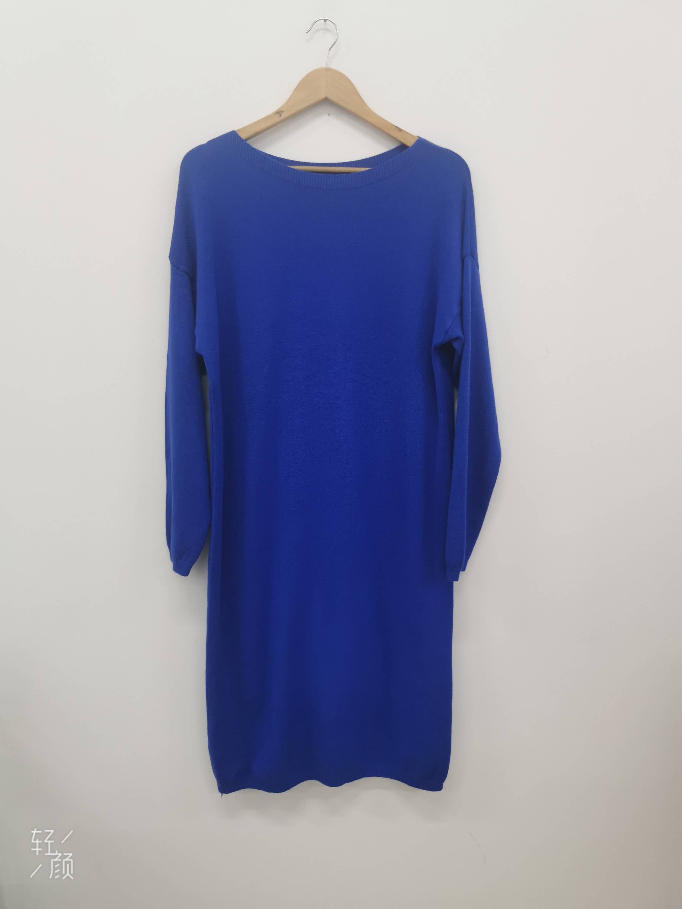 ORNELLA PARIS - Wholesale Dress - Women's - LEL-R22271 plain long sweater dress17