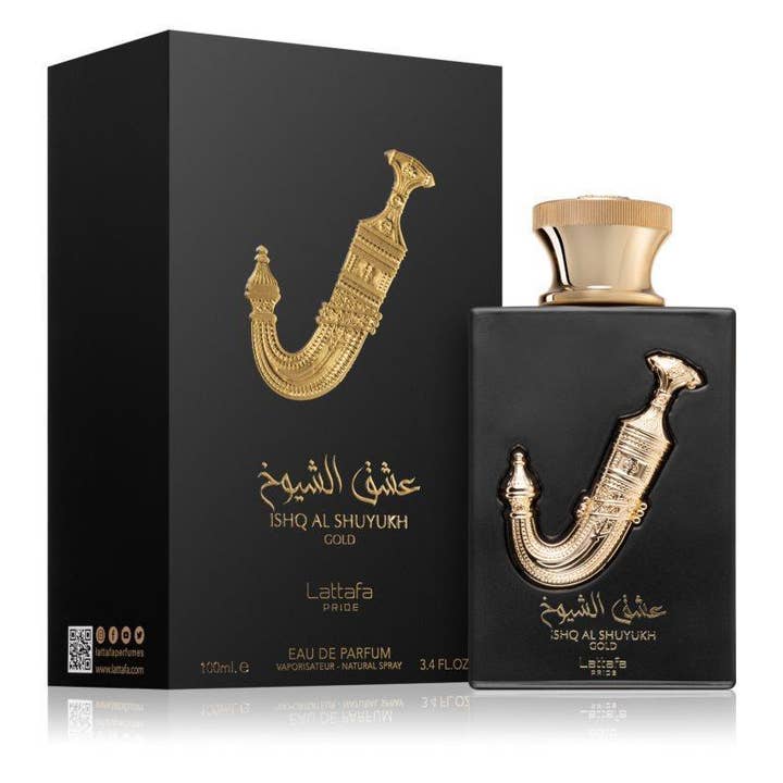 Ishq Al Shuyukh Gold 100ml EDP by Lattafa Pride for wholesale by PRODUCTS THAMES LTD