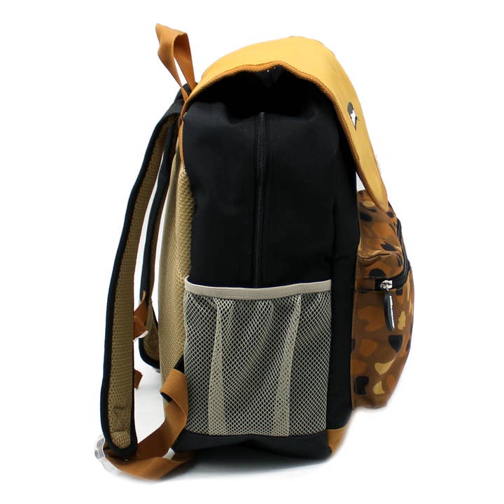 Les Déglingos, France - Wholesale Backpack - Kids - LES DEGLINGOS SCHOOL BAG SPECULOS THE TIGER - 38CM2