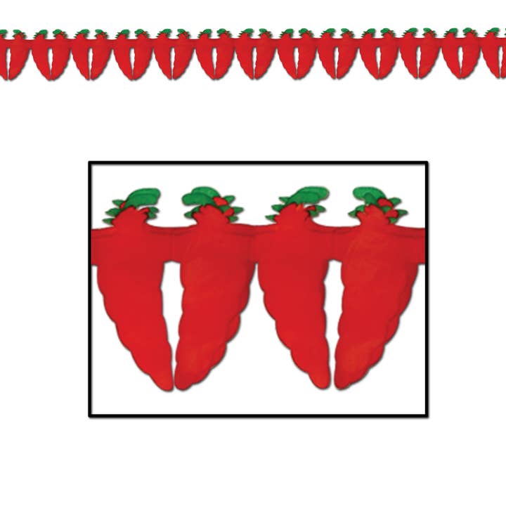 Beistle - Wholesale Bunting/Garland - Chili Pepper Garland