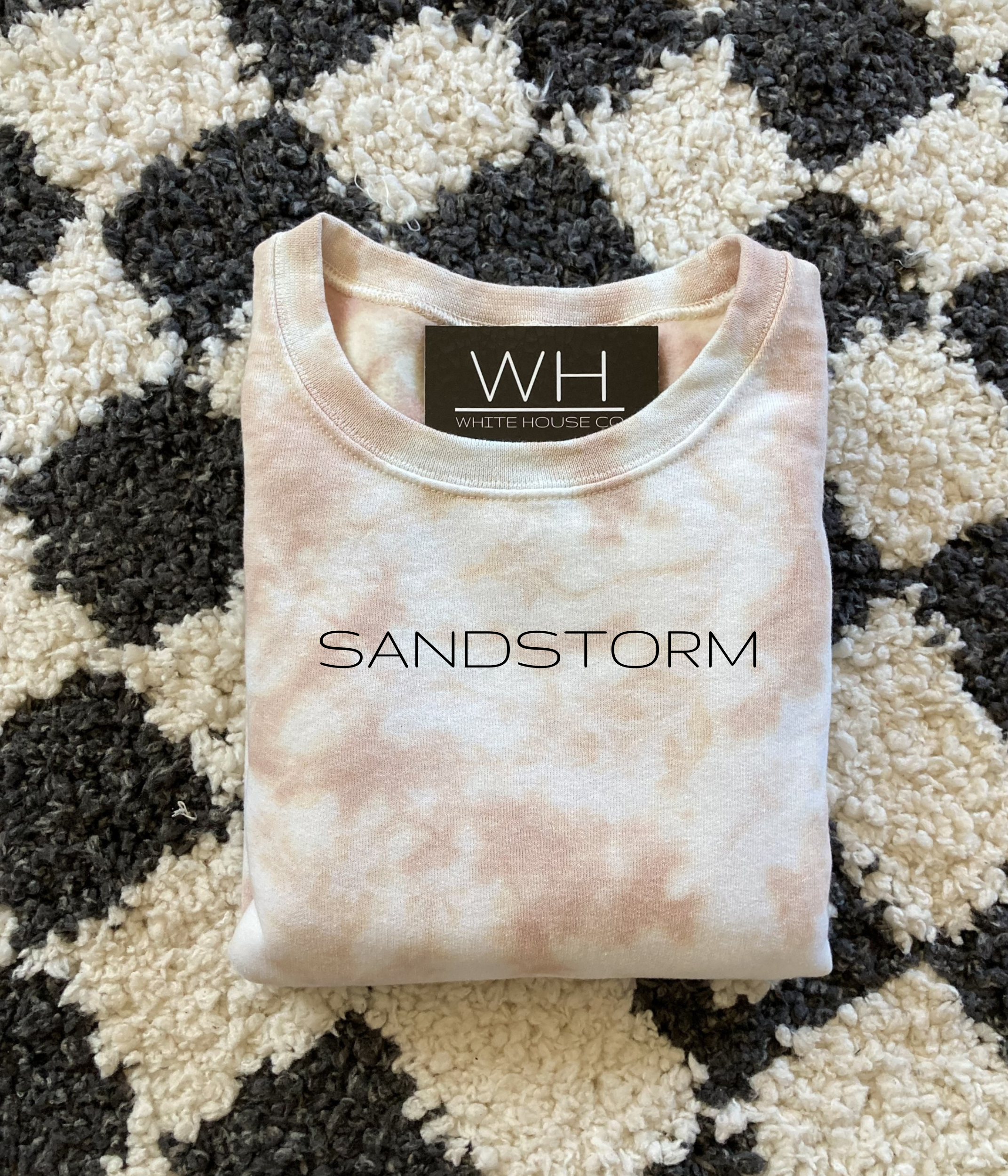 White House Co - Wholesale Sweatshirt - Women's - Tie Dye Crewneck6