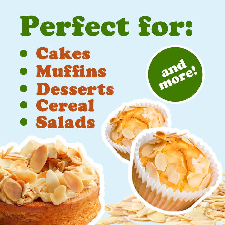 Food To Live - Wholesale Nuts - Dry Roasted Blanched Sliced Almonds – Unsalted, No Oil Added, Perfect for Cooking, Baking and Snacking, Vegan, Kosher, Bulk5