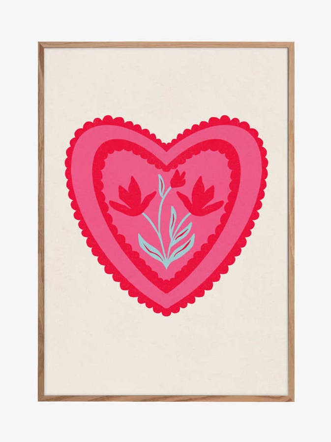 Floral Chocolate box heart for wholesale by Pictufy Wholesale