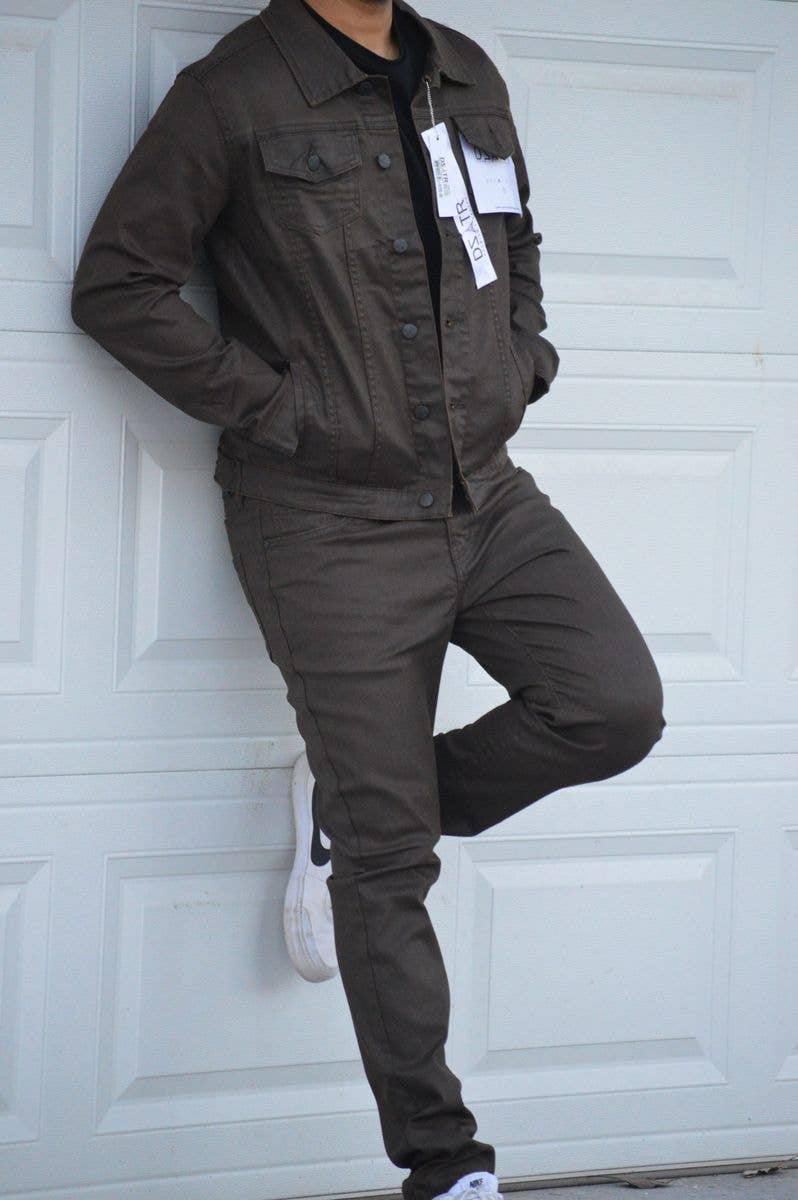 Premium Disaster - Wholesale Jacket - Men's - WAX JACKET - BROWN