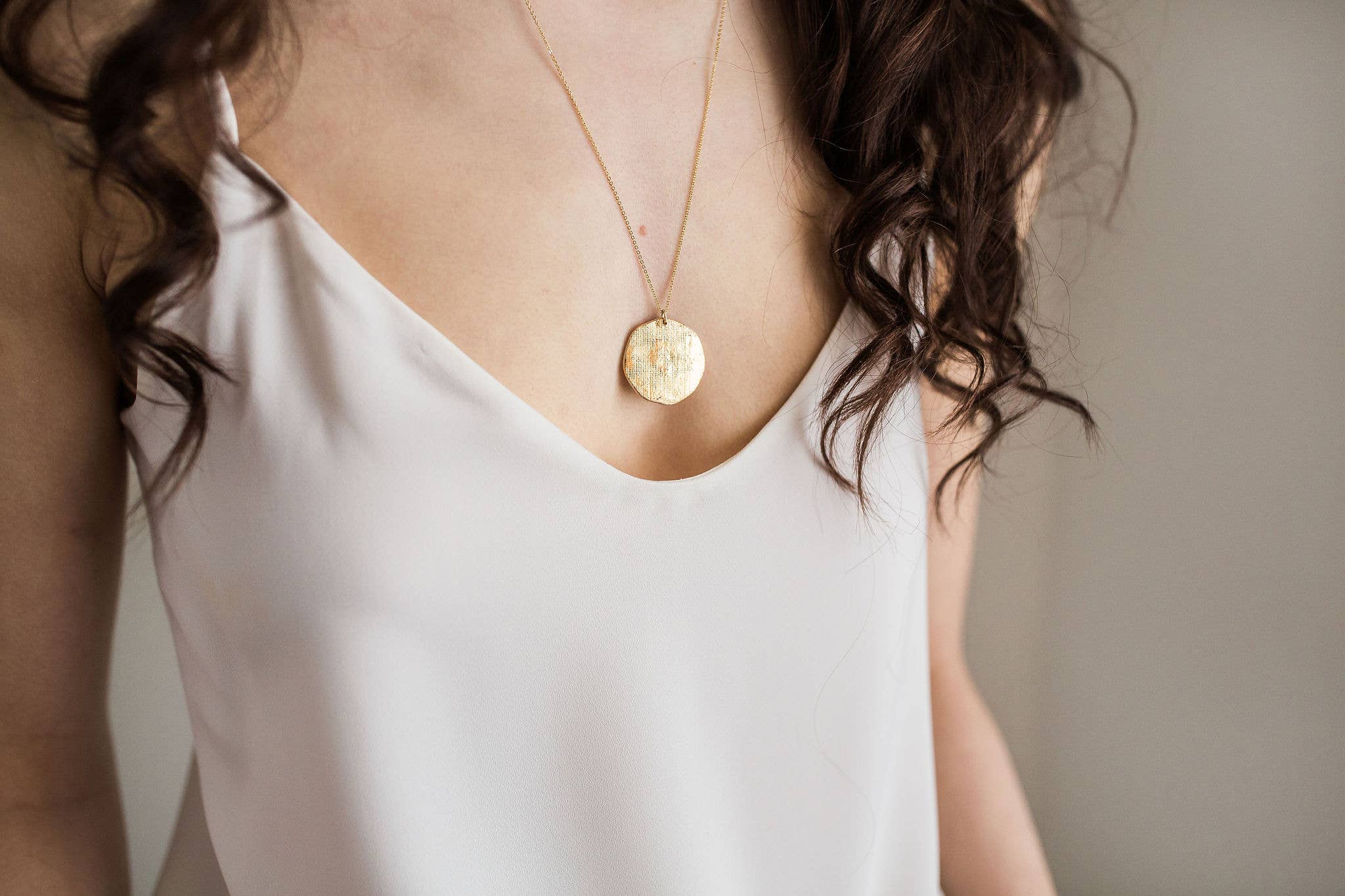 Jenna Vanden Brink Ceramics - Wholesale Pendant/Charm Necklace - Sun and Moon Necklace (large)3