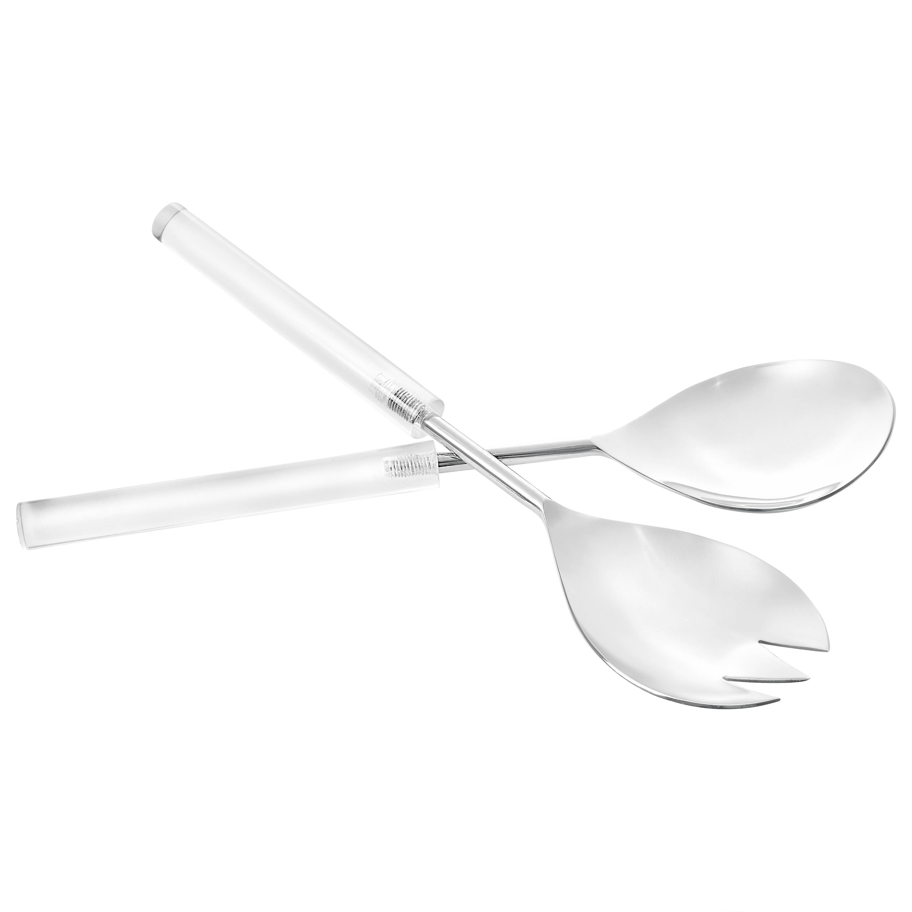 VIVIENCE – wholesale Serving utensil – Cake/Salad Server Set with Marble Handle9