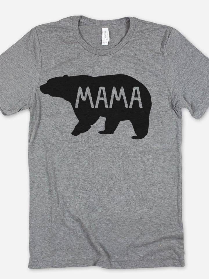 House Of Rodan - Vente T-shirt à imprimés – femme - Mama Bear - Mama Ours Maman Maman Mère Mignon stupide Drôle T-Shirt