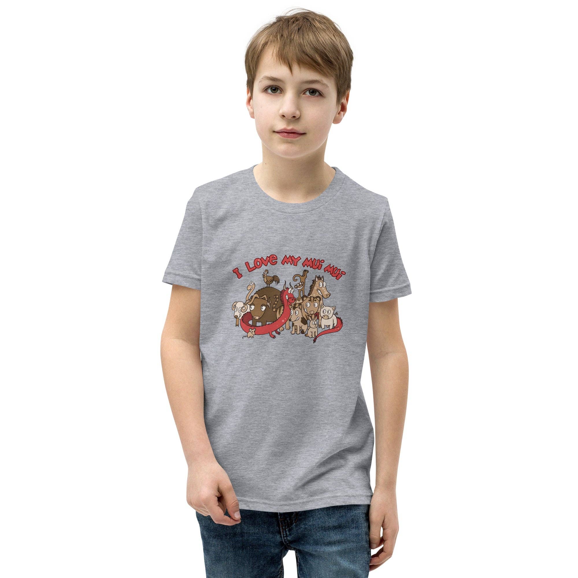 1st Generation SF - Wholesale Screen Printed T-Shirt - Kids - Youth- I Love My Mui Mui27