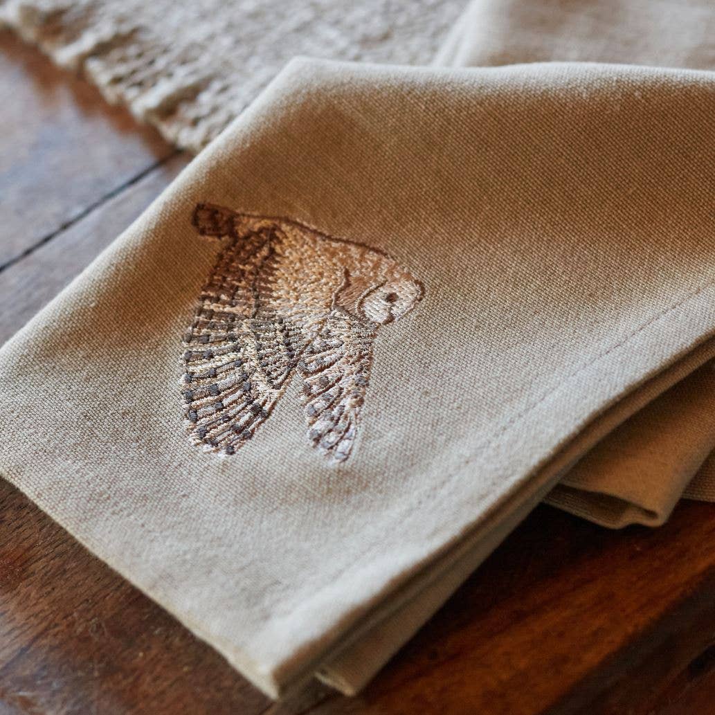 Sylvie Thiriez – Großhandel Papier- & Stoffserviette – Serviette L'envol naturel1